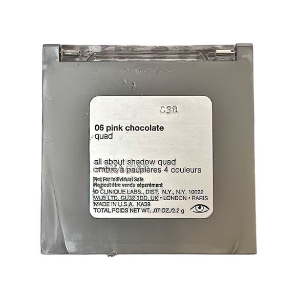 Clinique Colour Surge Pink Chocolate Mini Eye Shadow Quad GWP - Picture 2 of 3